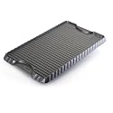 Paula Deen 12 Inch x 20 Inch Cast Iron Double Burner Griddle
