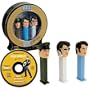3-Piece Elvis Pez Dispenser Set in Tin Box