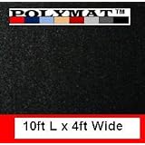 10ft 4ft Wide Polymat Black Speaker Box Carpet Auto Rv Trunk Liner Autotrim Dash... 