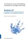 Commentary on the United Nations Convention on the Rights of the Child, Article 37: Prohibition of Torture, Death Penalty, Life Imprisonment and Deprivation of Liberty