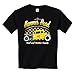 Hammer Head Rod & Kustom Design -Hot Rod Pinstripe Checkered Flag Mens T-Shirt