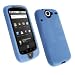Blau Silikon Hülle Case Cover Tasche für HTC Google Nexus One