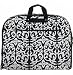 Black White Damask Print Garment Bag Travel Dance Luggage