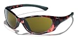 MCR Safety CPA21B Plasma Safety Glasses, Brown Lens, Tortoise Shell Frame