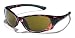 MCR Safety CPA21B Plasma Safety Glasses, Brown Lens, Tortoise Shell Frame