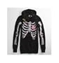 Volcom Womens Disco Ribs Pullover Hoodie - Black X Med