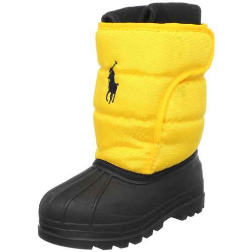 Polo by Ralph Lauren Little Kid/Big Kid Winter Games Ez Weather Boots,Yellow,4 M US Toddler