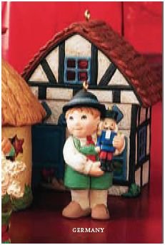 GERMANY JOY TO THE WORLD 2007 HALLMARK KEEPSAKE ORNAMENT QSR8017