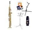 Legacy SS1000 Intermediate Soprano Saxophone with Case, Accessories and Yamaha 4C Mouthpiece, The Instrument Store Starter Kit