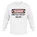 PROTECTED BY ALLAH Youth Long Sleeve T-Shirt (for Kids) Various Colors Available