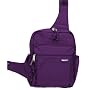 Dark Purple Messenger Sling Bag