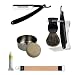 RAZOLUTION Rasiermesser Set 7tlg synthetik black