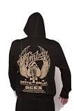 Salvage Clothing Amboy Death Rally Aces Hoodie Black Salvage Bike Race Hoodie Medium