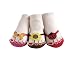 JazzyToes Little Sunshine Flip Flops, 0-12 Months