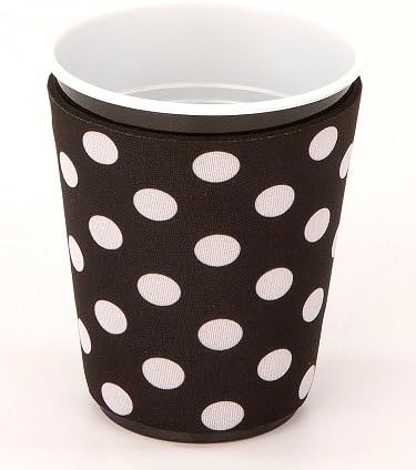 Solo Cup Koozie Dot Blk/Wh