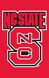 North Carolina State Wolfpack Applique Embroidered Banner Flag (44x28) NCAA College Athletics Fan Shop Sports Team Merchandise