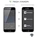iPhone 6 Glass Screen Protector, Tech Armor Edge to Edge Glass (.2mm) Apple iPhone 6S / iPhone 6 (4.7-inch) Screen Protector (Blk) [1-Pack]