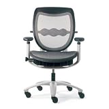 Izzy Design MAX001-D206-MS05-MS-XXX-NOPAD-XX Maxwell Black Office Chair (Set of 10) Caster/Glide: Black Carpet Caster, Seat Options: High Back