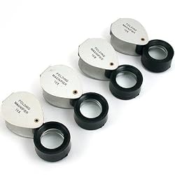 10X Jewelers Economy Loupe 18MM Magnifying Glass New