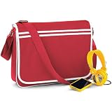 BAGBASE FUNKY RETRO MESSENGER BAG (4 COLS)