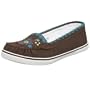 Roxy Women's Pixie Stitch Casual Slip On,Brown,10 M US