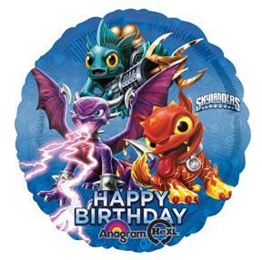 Skylanders Giants Happy Birthday Foil Mylar Balloon (1ct)