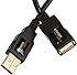 AmazonBasics USB 2.0 Extension Cable - A-Male to A-Female - 6.5 Feet (2 Meters)