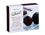 Davids Fine Belgian Chocolate Fruitcake Truffles, 90-Gram (Pack of 3)