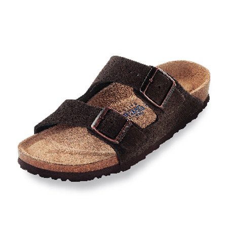BIRKENSTOCK Men's Arizona Soft Footbed (Mocha Suede 44.0 M)