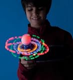 Hand-Held LED Galaxy Spinner with Flashing LED Lights