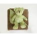 Sky Blue & Sap Green Squares/Stripes - Ultra Soft Reversible Blanket/Teddy Be...