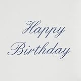 Gift Card “Happy Birthday” with Hand Written Message
