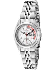 Seiko 5 SYMA41 Stainless Steel Automatic Dress Watch White Dial