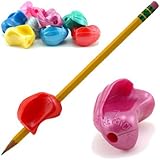 The Pencil Grip Crossover Grip Ergonomic Writing Aid for Righties and Lefties, 6 Count Metallic Colors (TPG-17706)