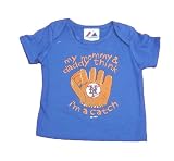 New York Mets Infant Boys Tee Blue By Majestic (3-6Mos)