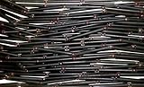 Bamboo curtain or doorway noren - black color