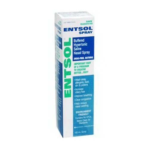PACK OF 3 EACH ENTSOL HYPERTONIC NASAL SPRAY 100ML PT#482311010 On Sale