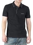 Reebok Mens Polo Black/Charcoal