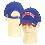 Kansas Jayhawks "Arch" Adjustable Baseball Hat - Royal
