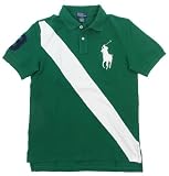 Polo Ralph Lauren Boys Big Pony Mesh Short Sleeve Rugby Shirt
