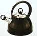 Kitchen & Housewares : Black 1.5lt stove top whistling kettle