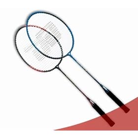 DHS 208 Iron-Steel Shaft Badminton Rackets (Price/Set) , Double Happiness (DHS)