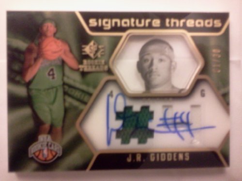 2008 09 Sp Rookie Threads J.r. Giddens Rc Signature Threads Autograph Patch #88 Numbered 01/30