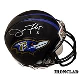 Joe Flacco Autographed/Hand Signed Baltimore Ravens Mini Helmet