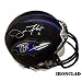 Joe Flacco Autographed/Hand Signed Baltimore Ravens Mini Helmet