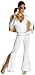 Women's  Female Elvis Costume,White,Small