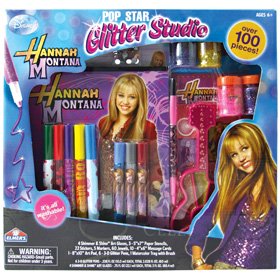 Elmer's Kids Arts and Crafts Hannah Montana Pop Star Glitter Studio