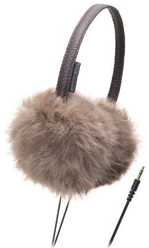 audio-technica ファーイヤパッドヘッドホン ブラウン(限定生産) ATH-FW44 BW