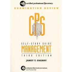 Self Study Guide for Cps: Exam Review for Management