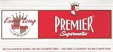 Premier 100mm Full Flavor Cigarette Tubes - 5 Boxes